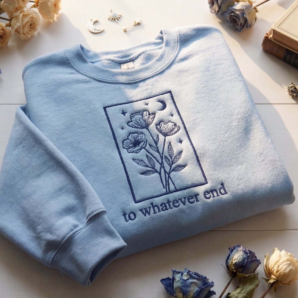 To Whatever End Embroidered Shirt
