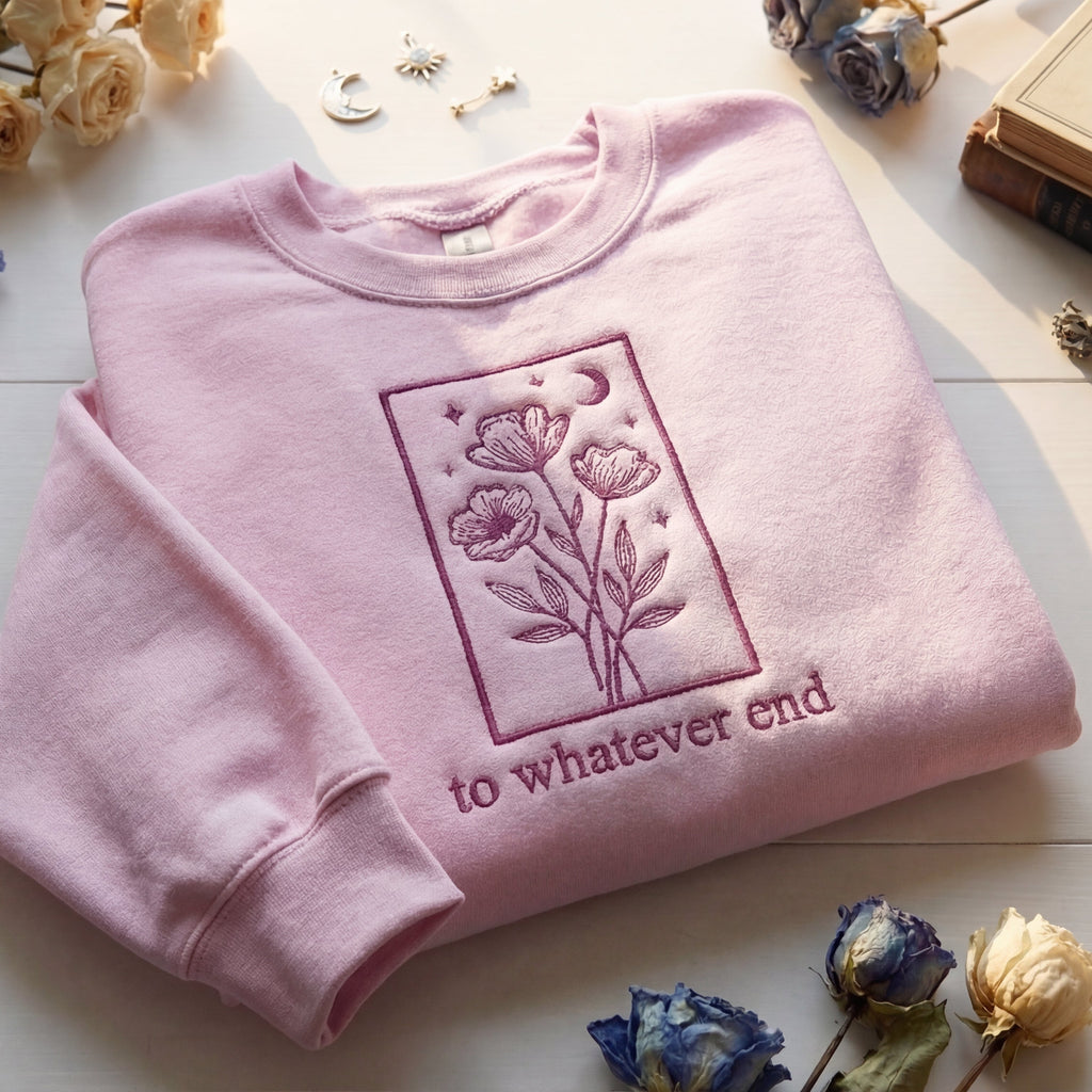 To Whatever End Embroidered Shirt