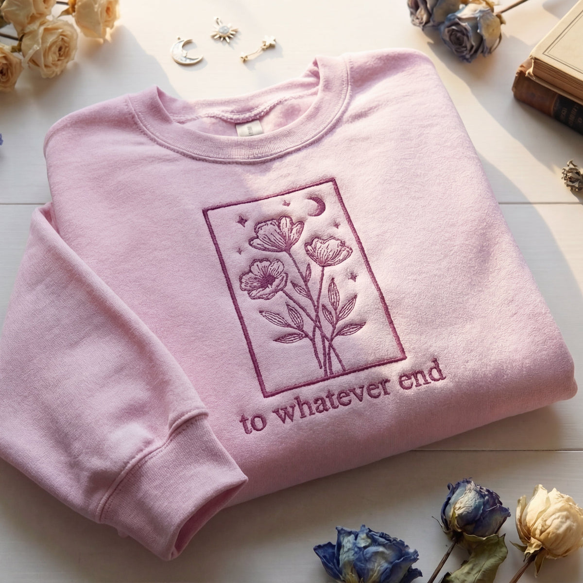 To Whatever End Embroidered Shirt