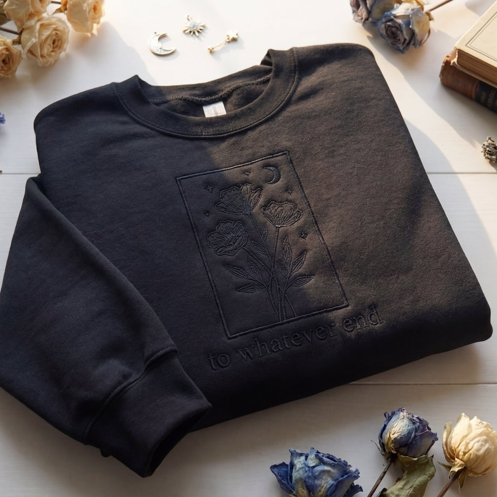 To Whatever End Embroidered Shirt