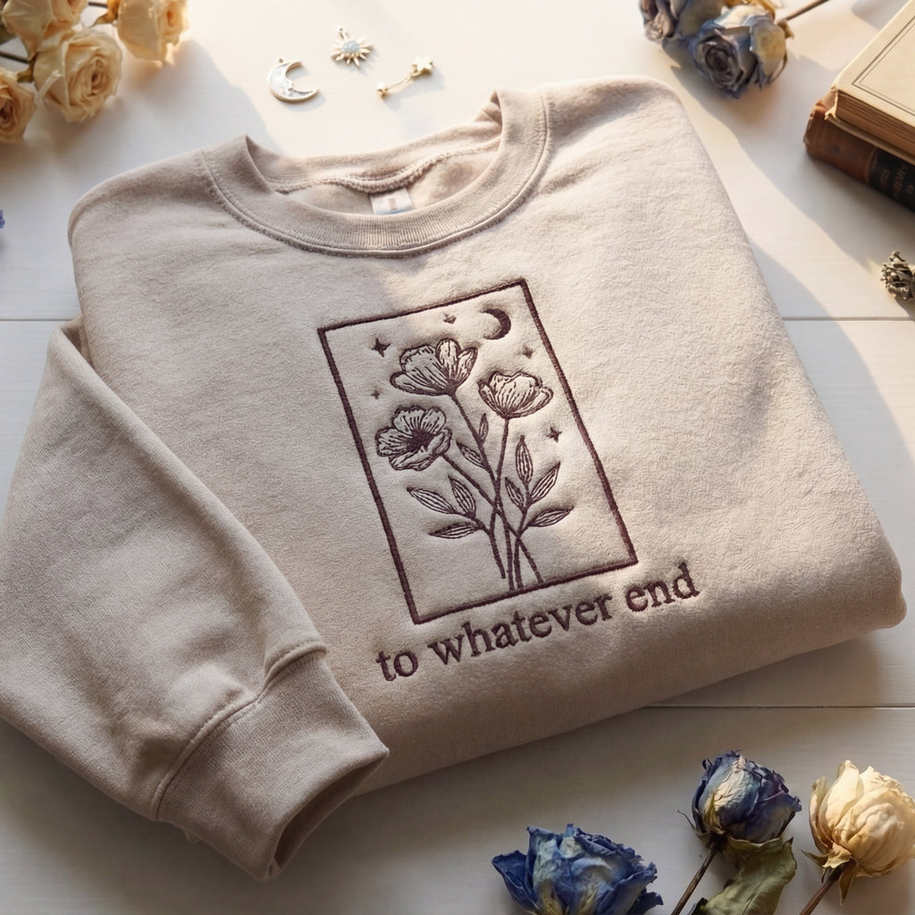 To Whatever End Embroidered Shirt