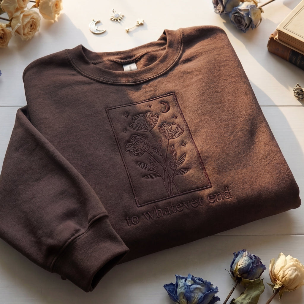 To Whatever End Embroidered Shirt