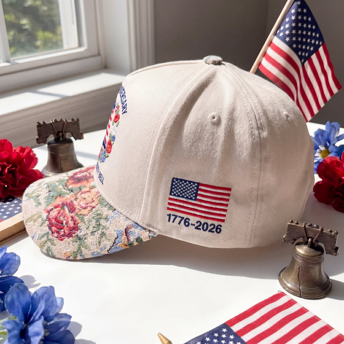 Liberty Bell FLoral Hat