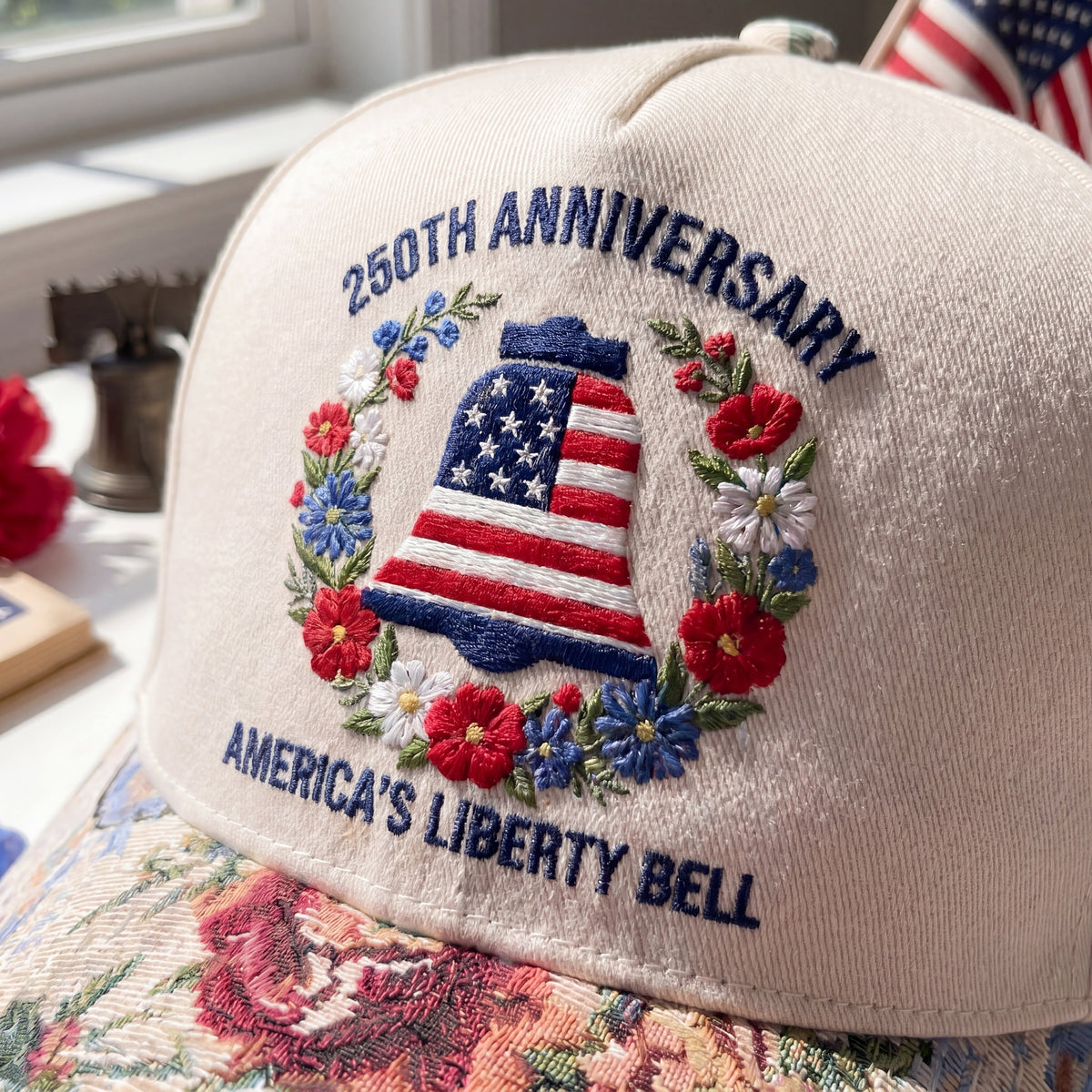 Liberty Bell FLoral Hat