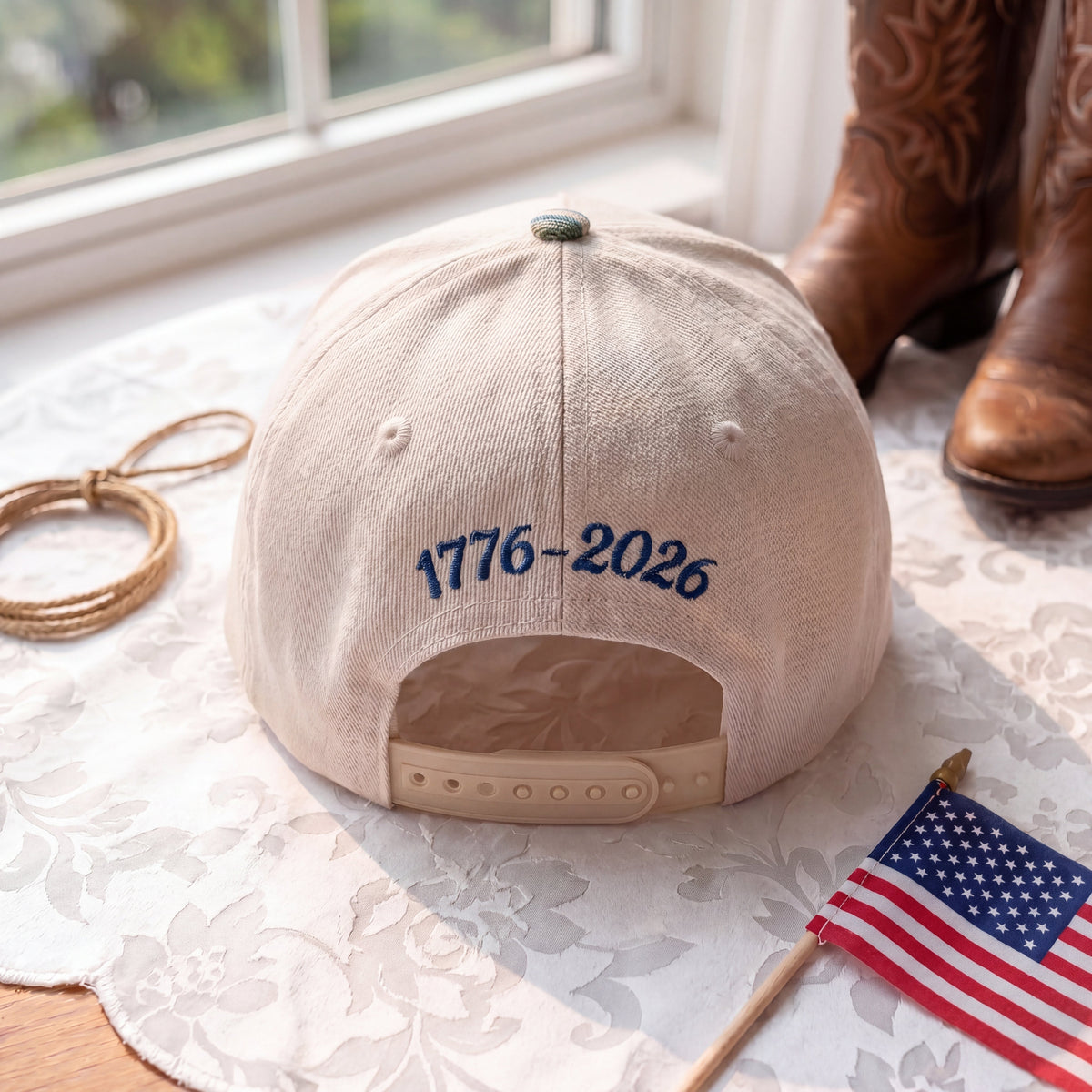 Howdy America Floral Hat
