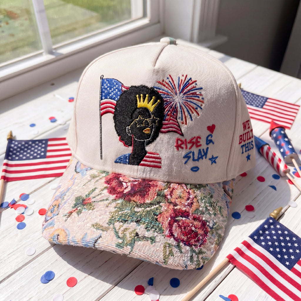 Rise n Slay FLoral Hat