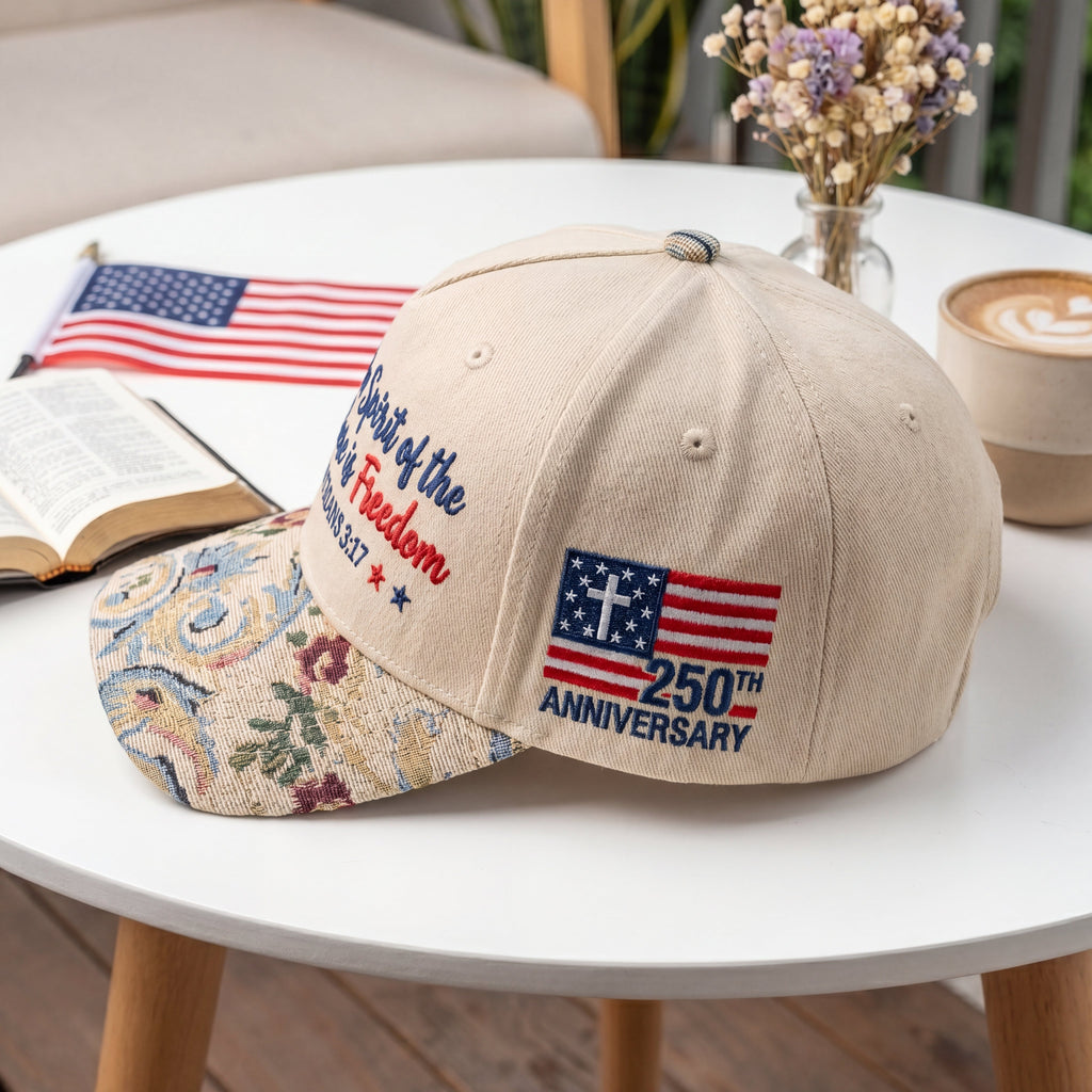 Lord, There Is Freedom FLoral Hat