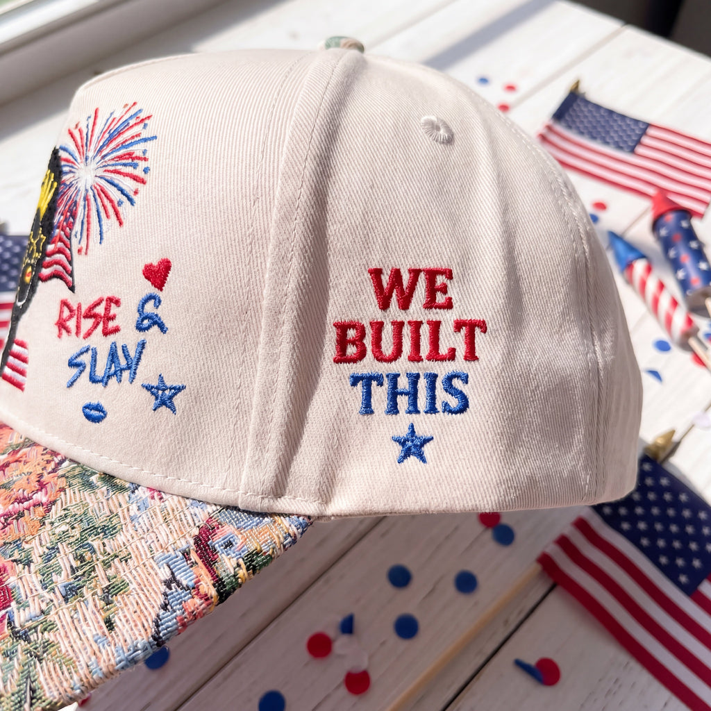 Rise n Slay FLoral Hat