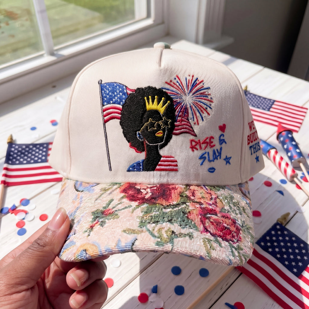 Rise n Slay FLoral Hat