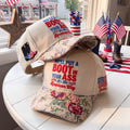 We'll Put A Boot In Your Ass It's The America Way FLoral Hat