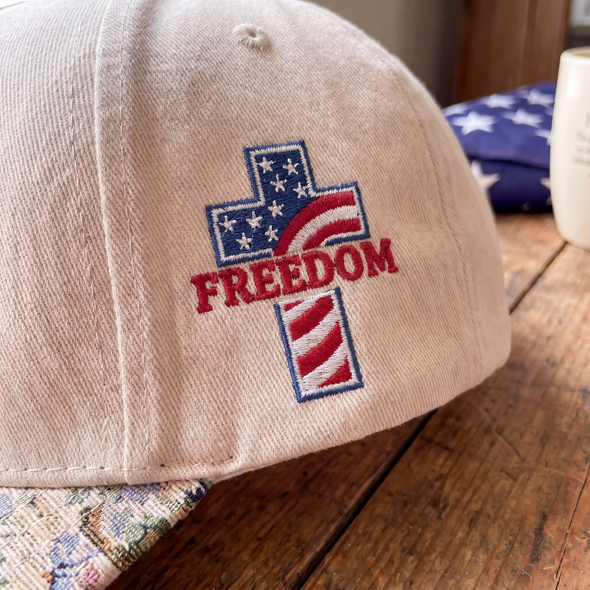 Faith Over Fear FLoral Hat