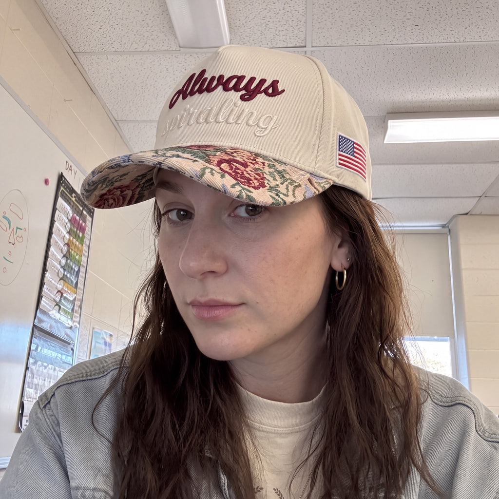 Always Tapestry FLoral Hat