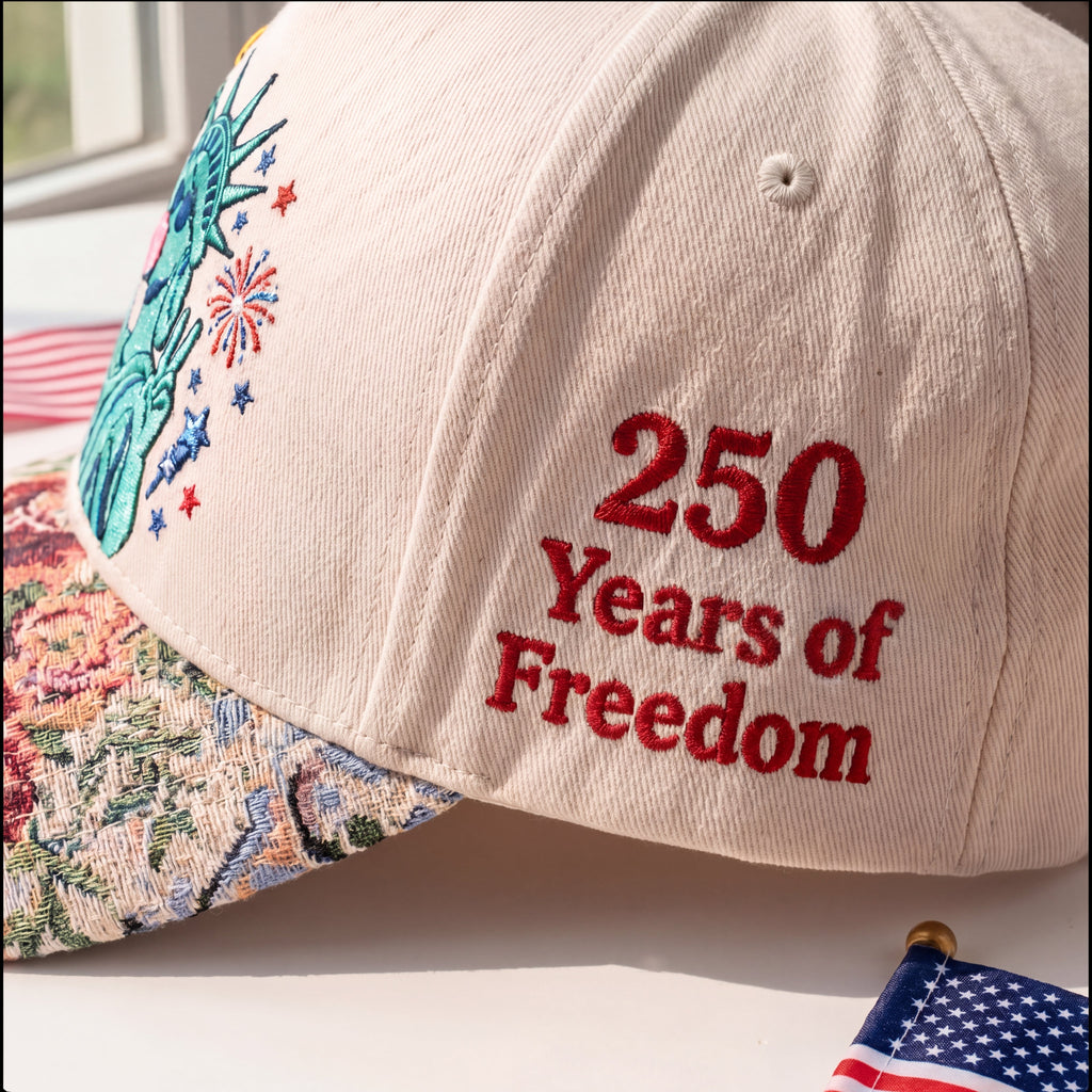 Statue of Liberty Bubble Gum FLoral Hat