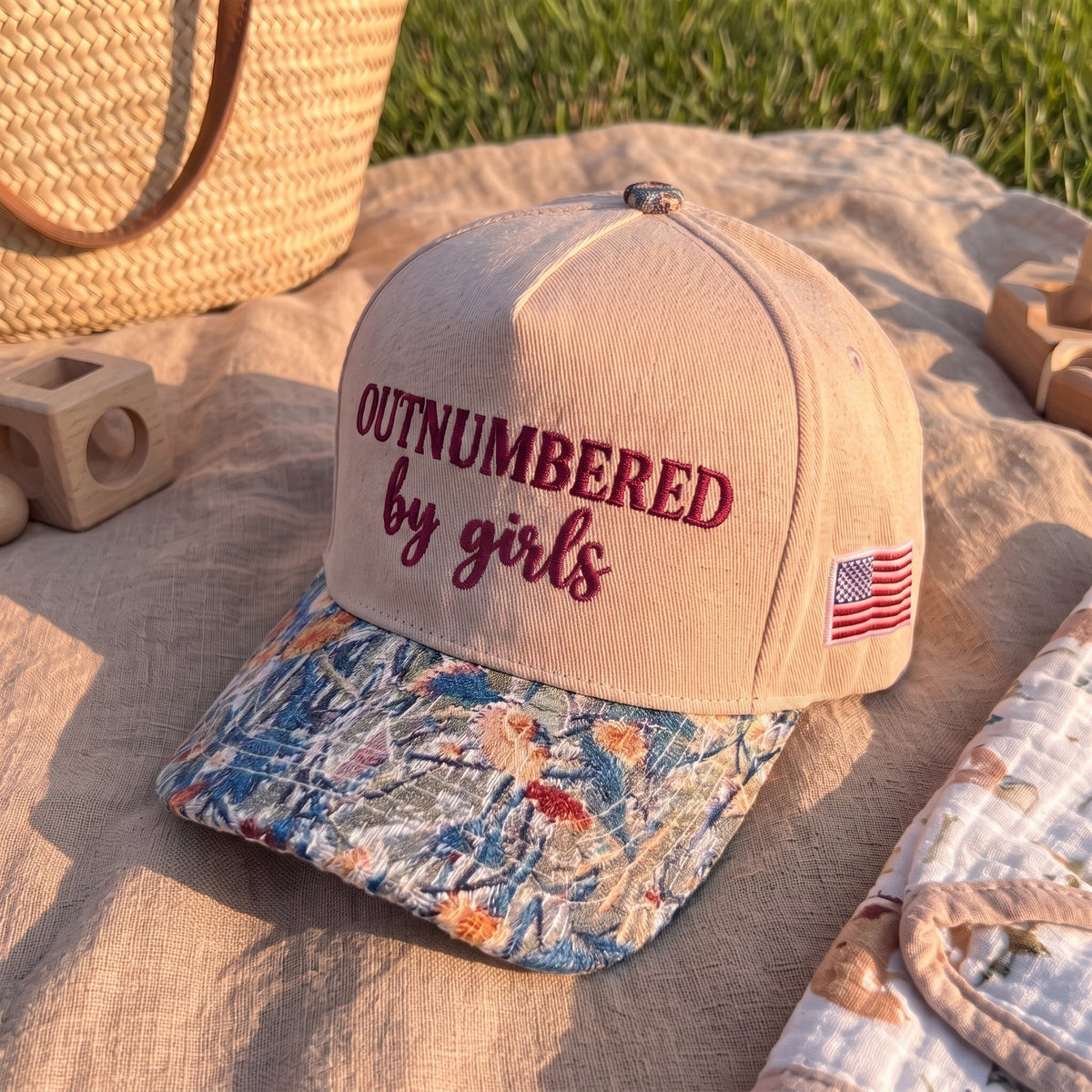 My Daughter And I Talk Shit About You FLoral Hat