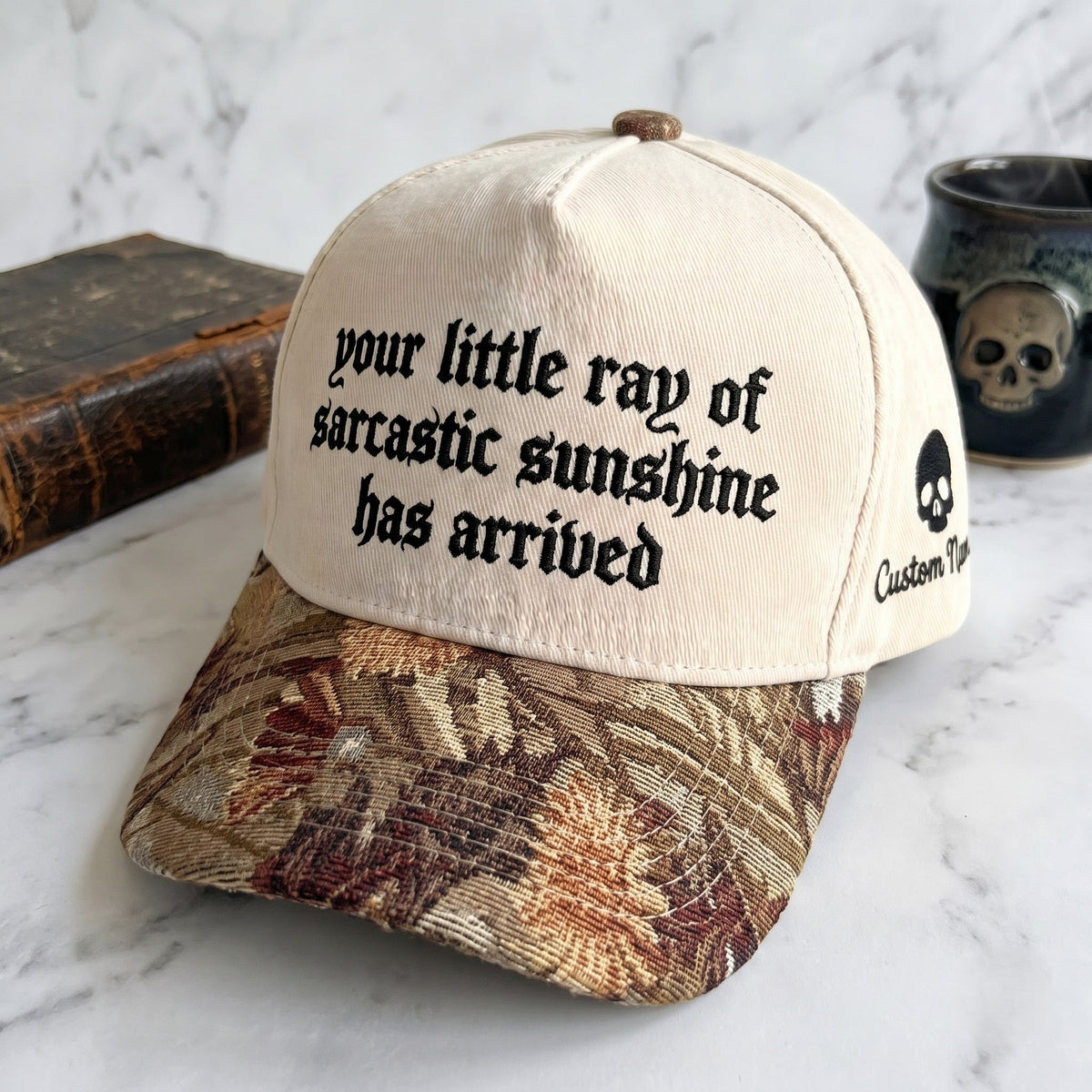 Your Little Ray Tapestry Brim Hat