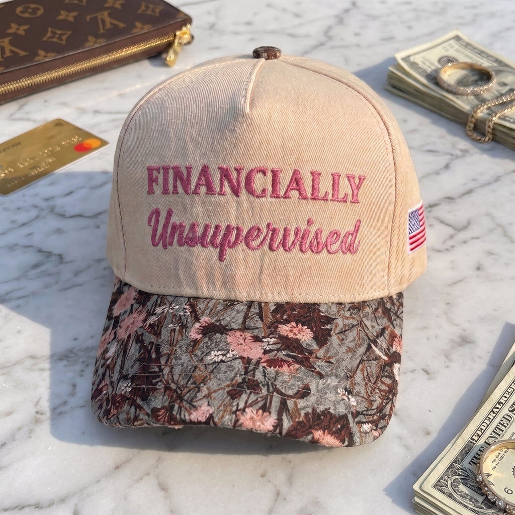 FINANCIALLY Unsupervised FLoral Hat