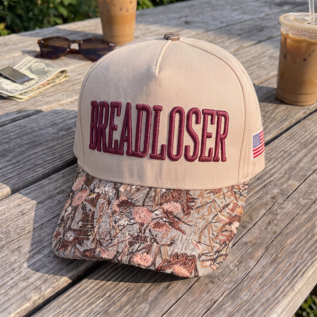 BREADLOSER Embroidered FLoral Hat
