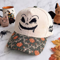 Boogie Spooky Pumpkin Tapestry Brim Hat