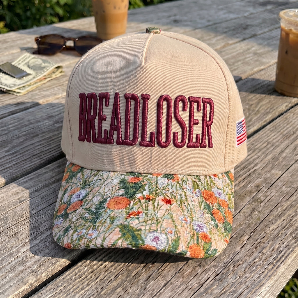 BREADLOSER Embroidered FLoral Hat