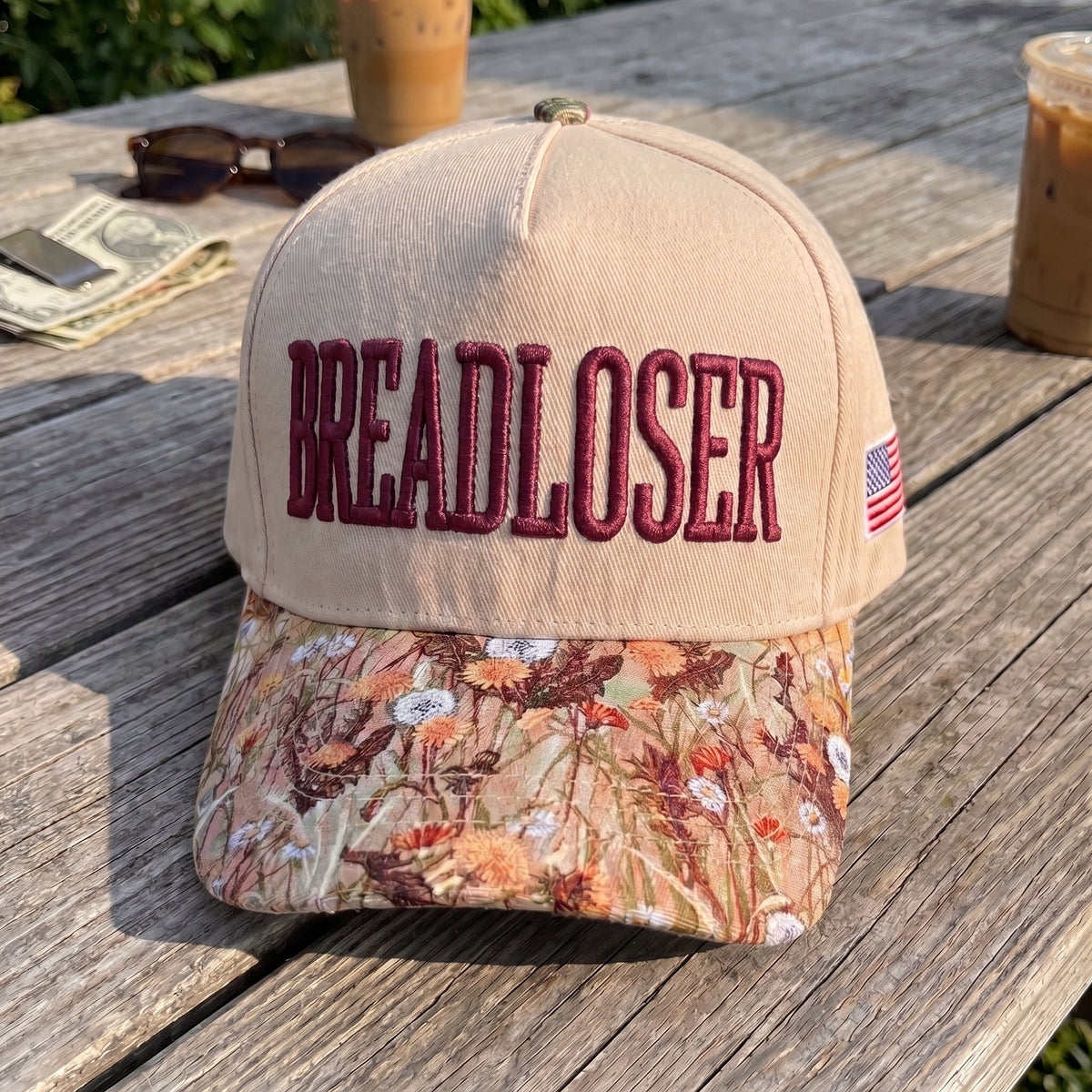 BREADLOSER Embroidered FLoral Hat
