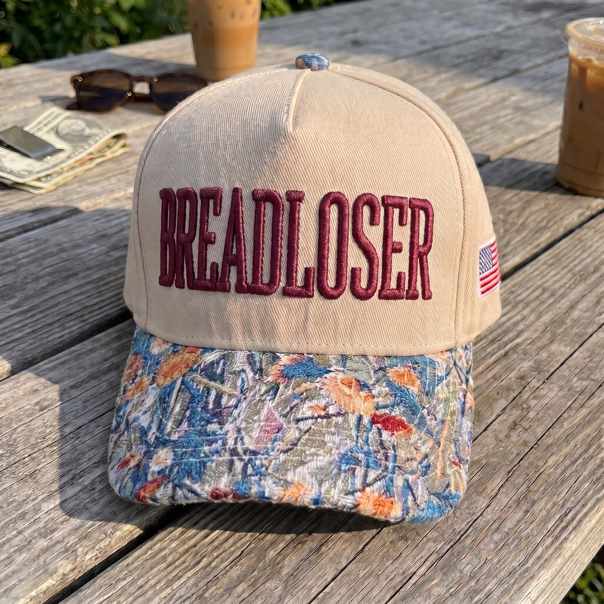 BREADLOSER Embroidered FLoral Hat