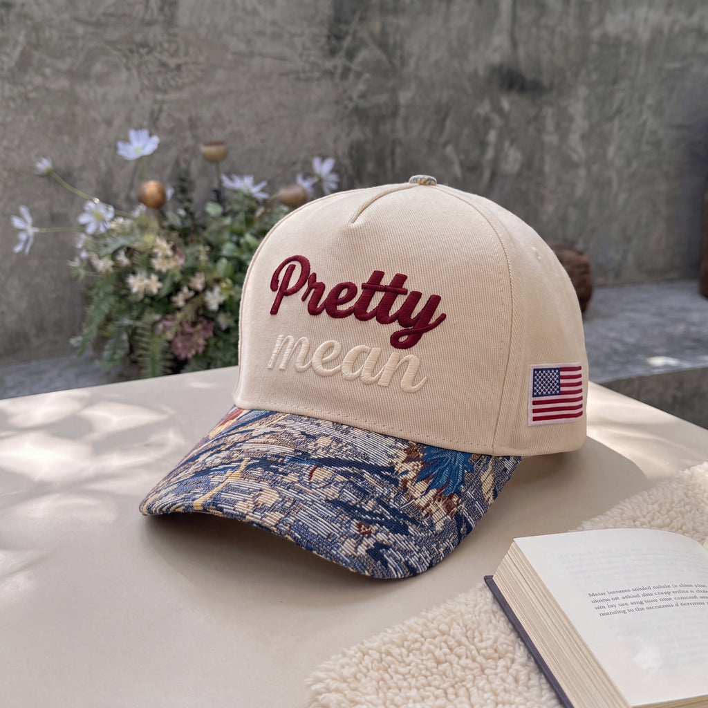 Pretty Tapestry FLoral Hat
