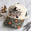 Witchy Tapestry Brim Hat