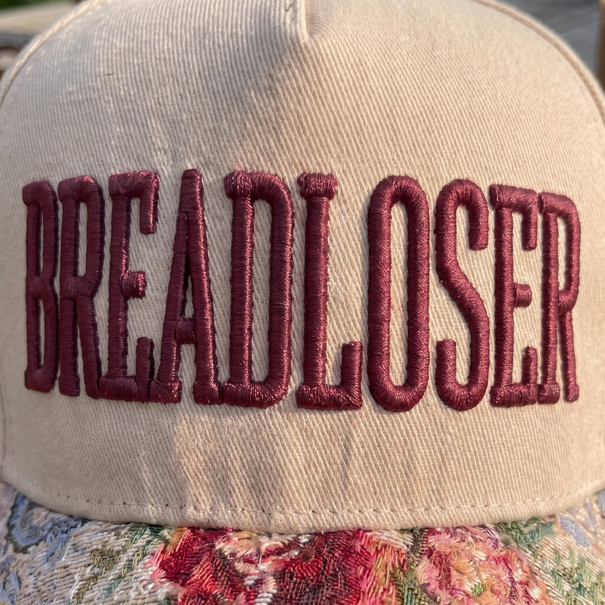 BREADLOSER Embroidered FLoral Hat