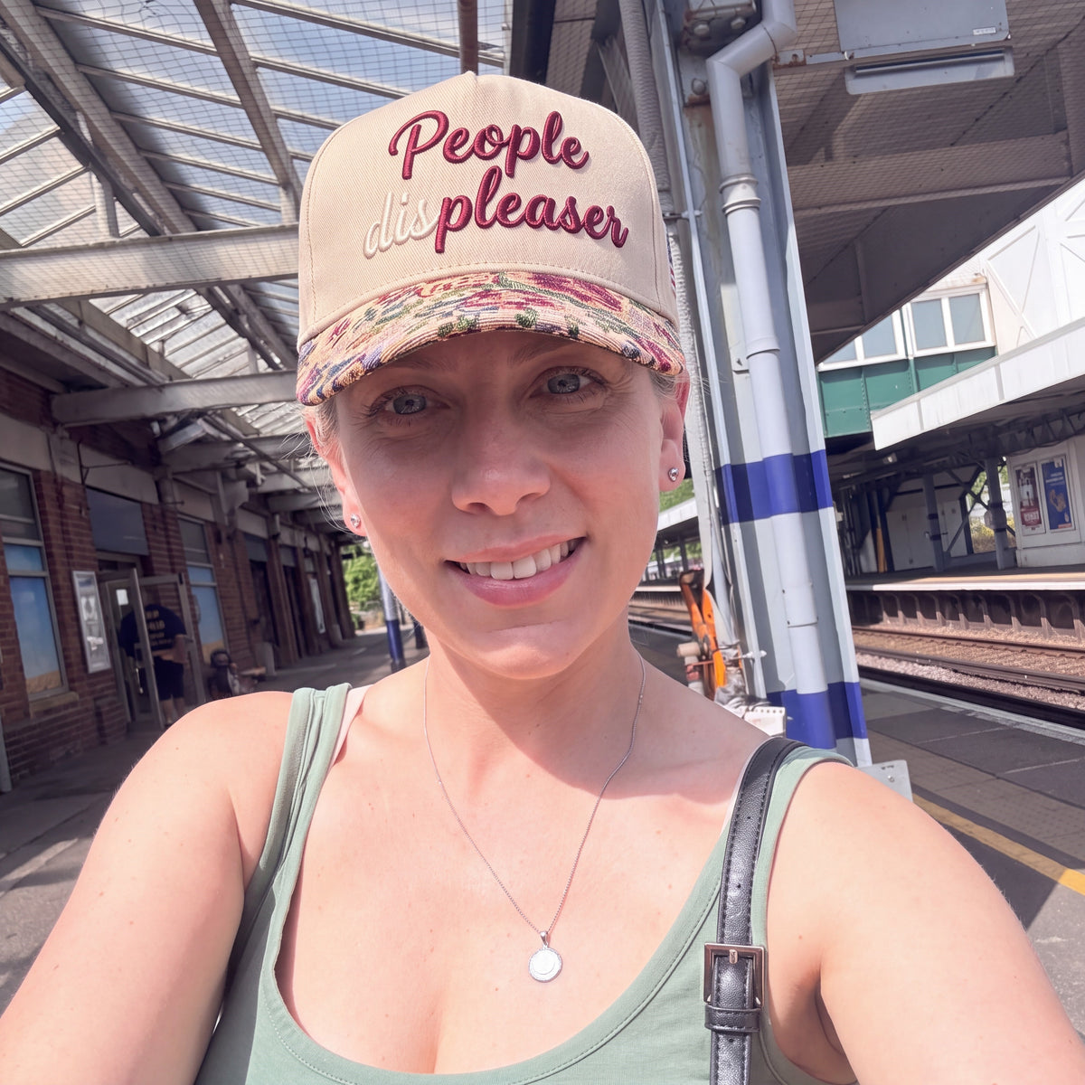 People Pleaser Tapestry FLoral Hat