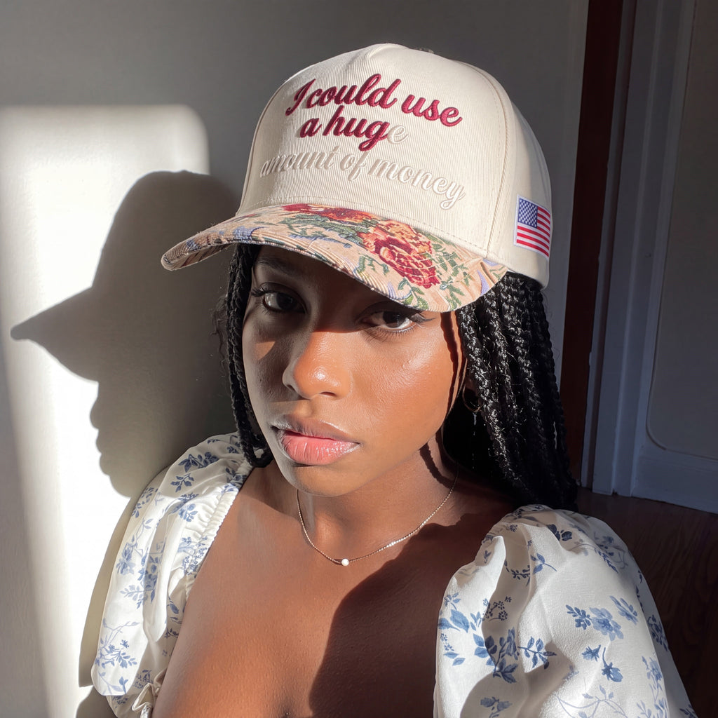 I Could Use A Hug Tapestry FLoral Hat