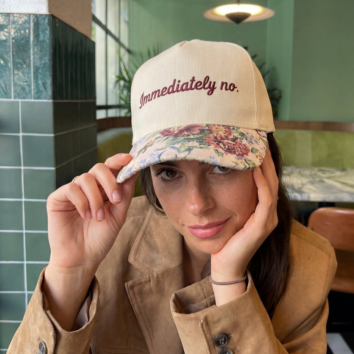 Immediately No. FLoral Hat