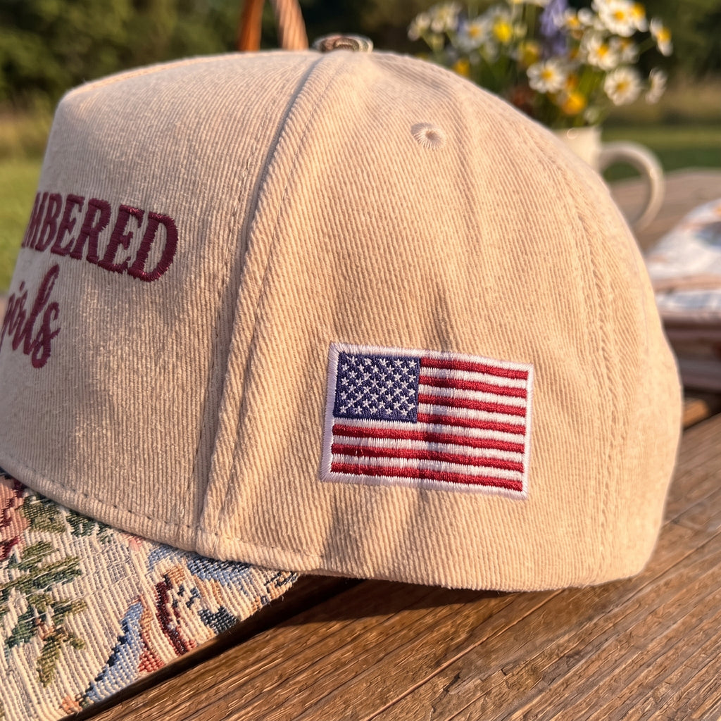 Outnumbered By Girls FLoral Hat