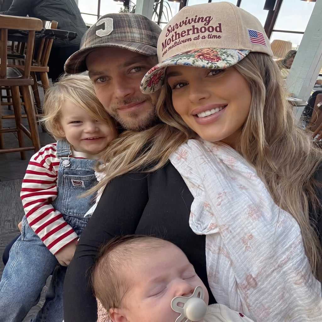 Surviving Motherhood FLoral Hat