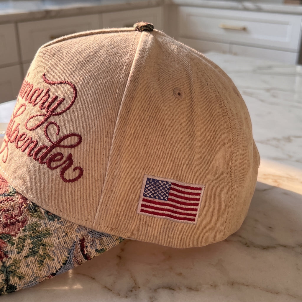 Primary Breadspender Embroidered FLoral Hat