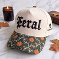 Feral Pumpkin Tapestry Brim Hat