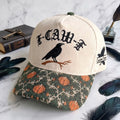 F-Caw-F Pumpkin Tapestry Brim Hat