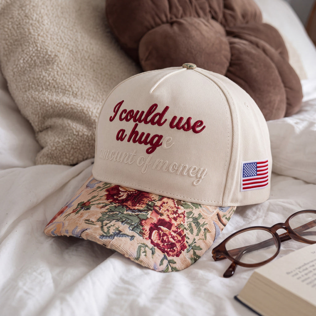 I Could Use A Hug Tapestry FLoral Hat