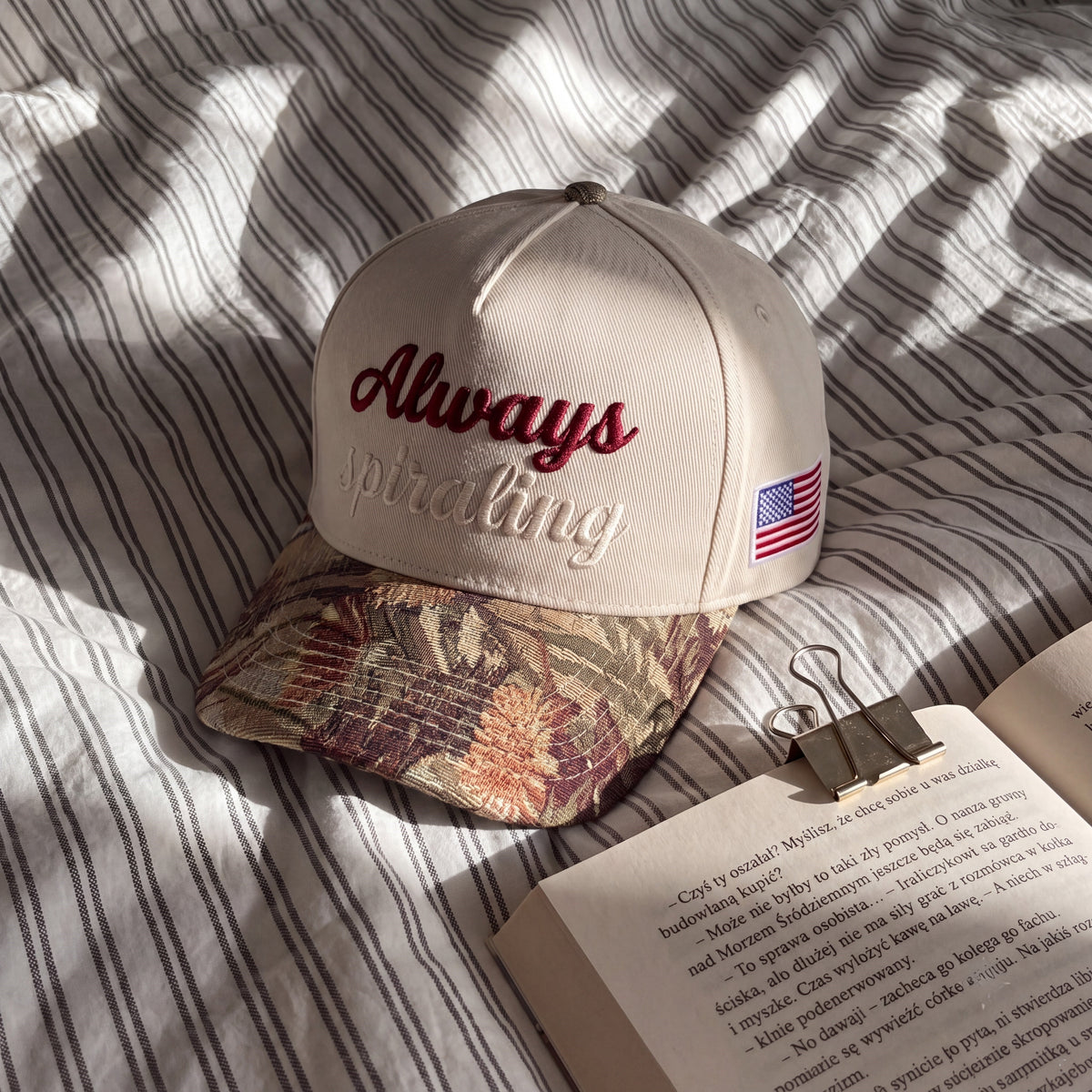 Always Tapestry FLoral Hat
