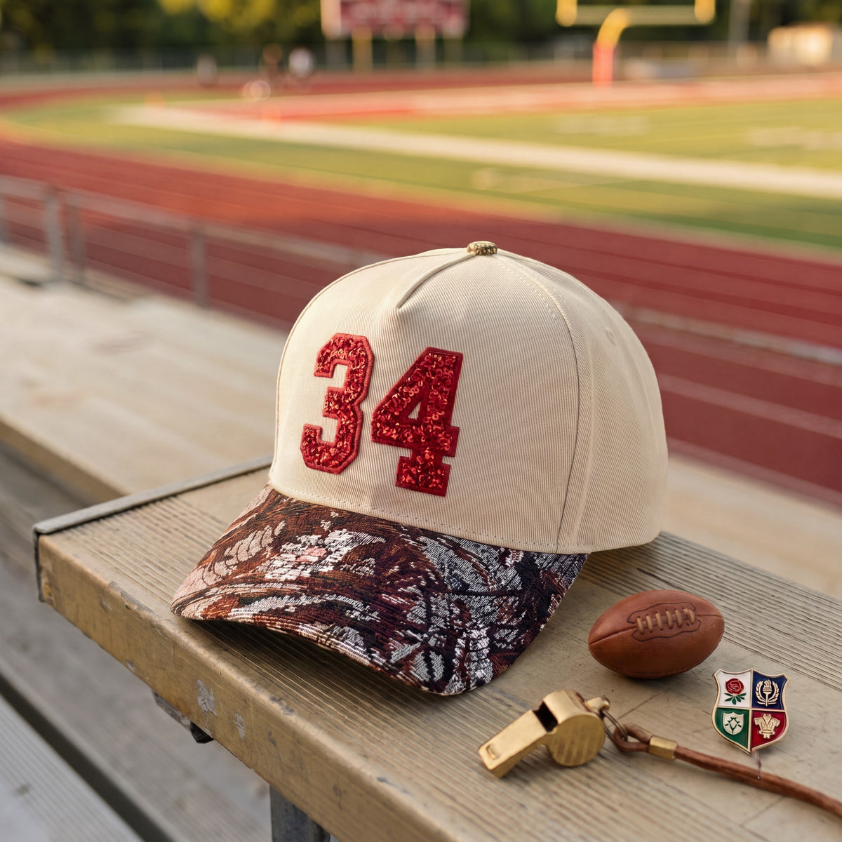 Number Tapestry FLoral Hat