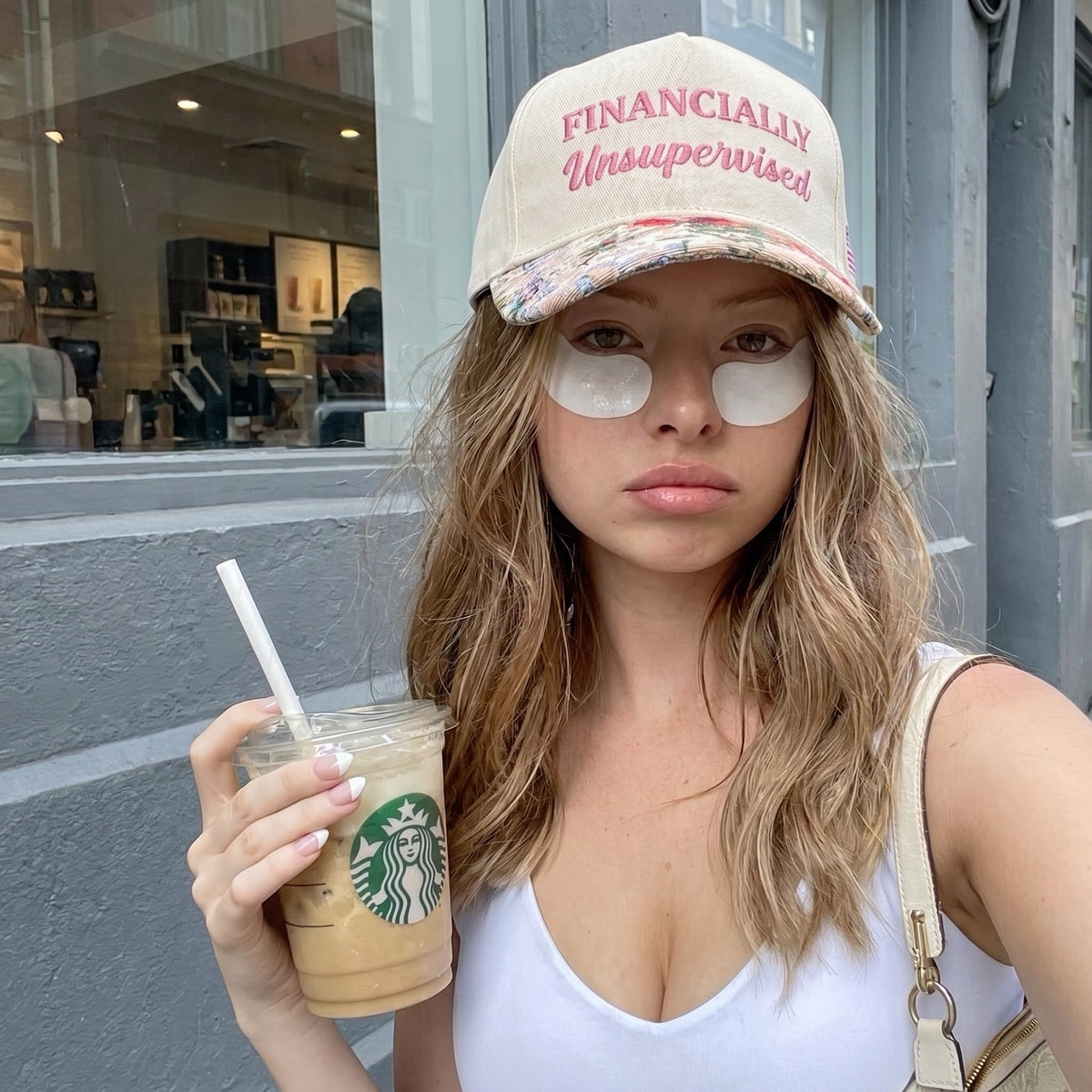 FINANCIALLY Unsupervised FLoral Hat