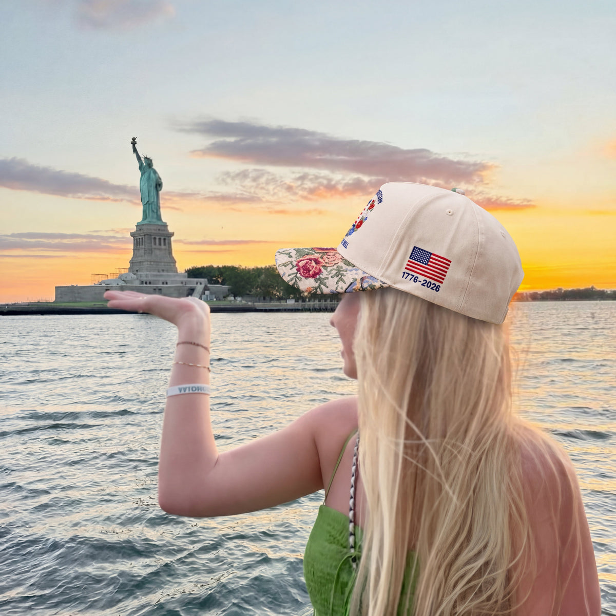 Liberty Bell FLoral Hat
