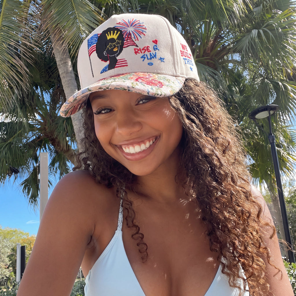 Rise n Slay FLoral Hat