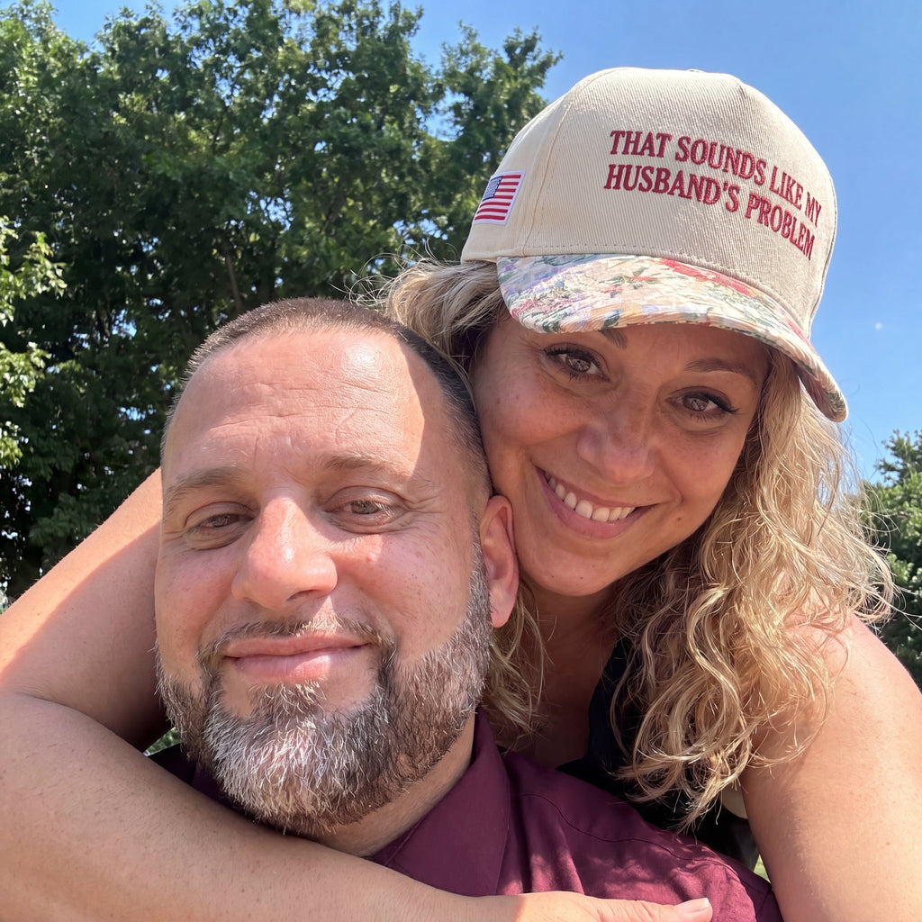 That Sounds Like My Husband's Problem FLoral Hat