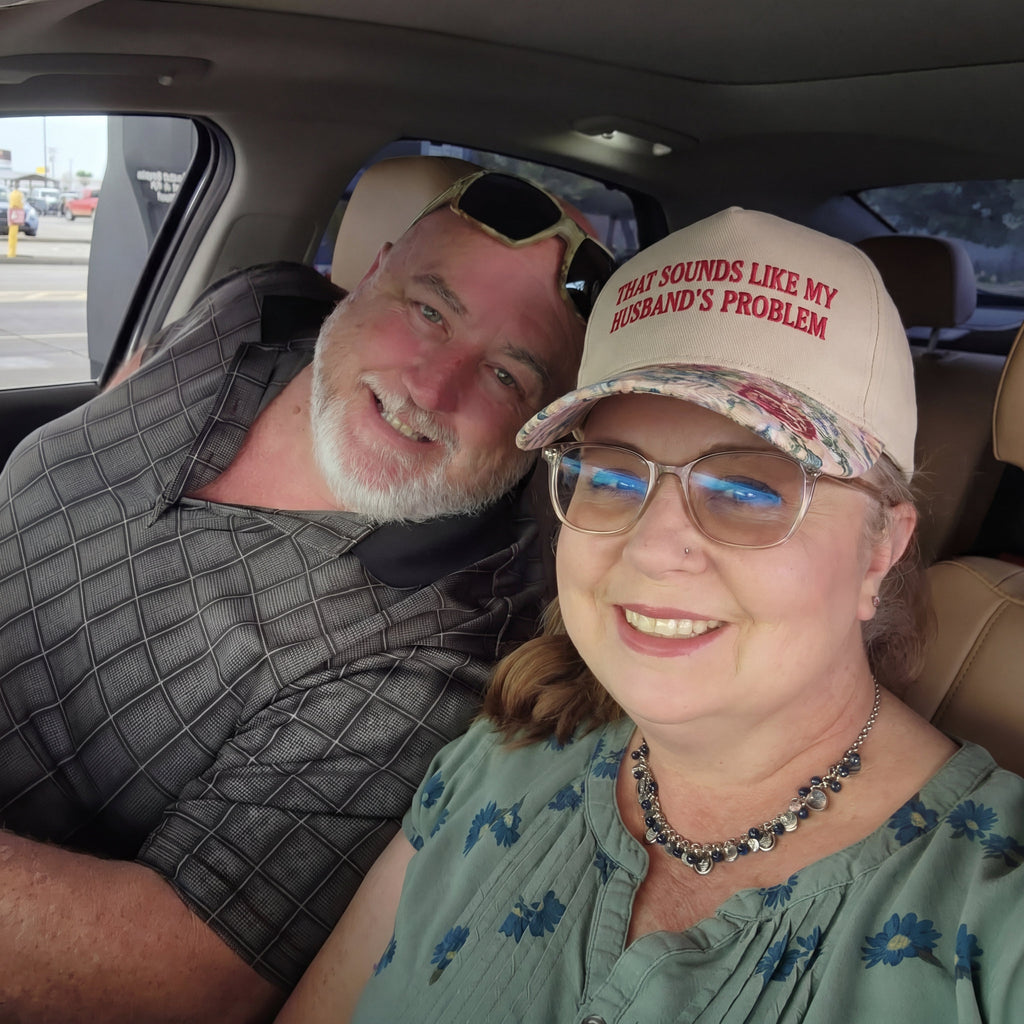 That Sounds Like My Husband's Problem FLoral Hat