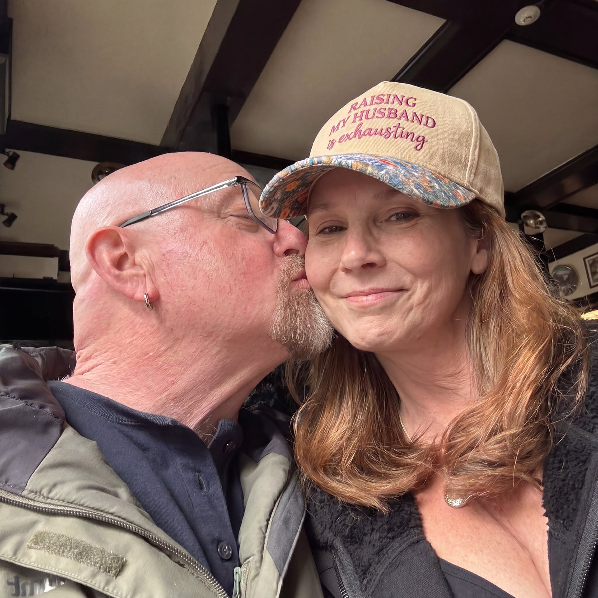 Raising My Husband FLoral Hat