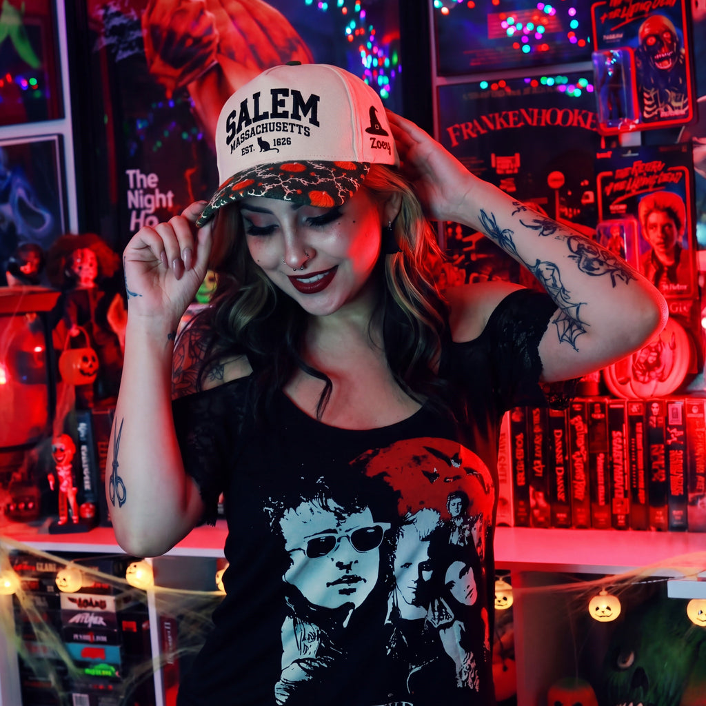 Salem Massachusetts Tapestry Brim Hat