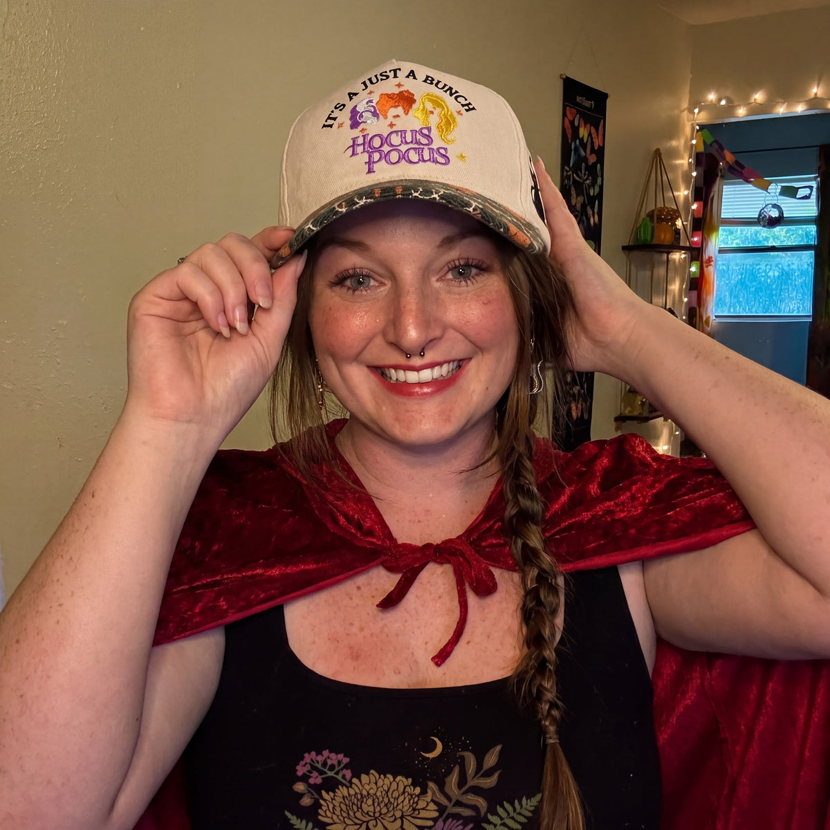 Bunch Pumpkin Tapestry Brim Hat