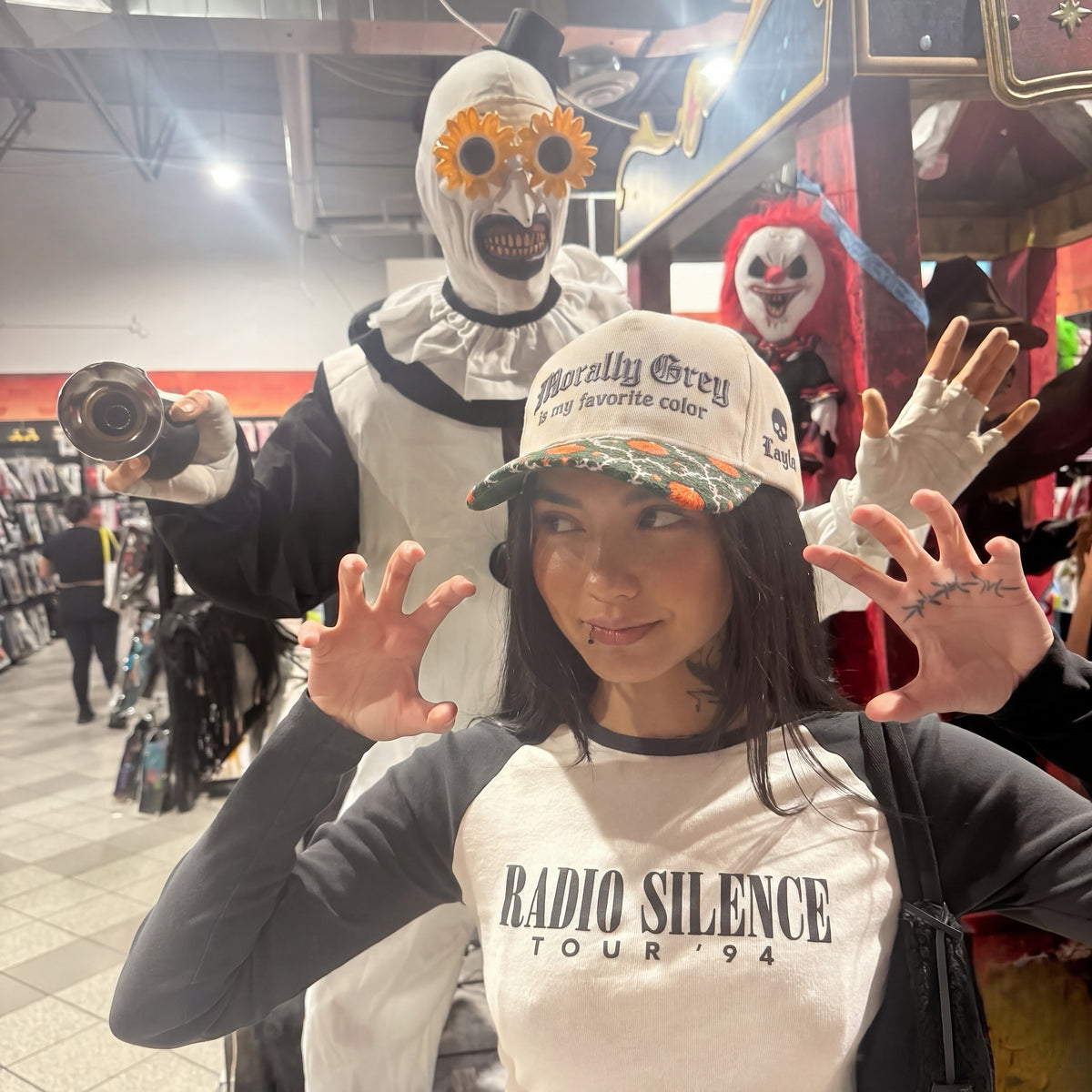 Morally Grey Tapestry Brim Hat