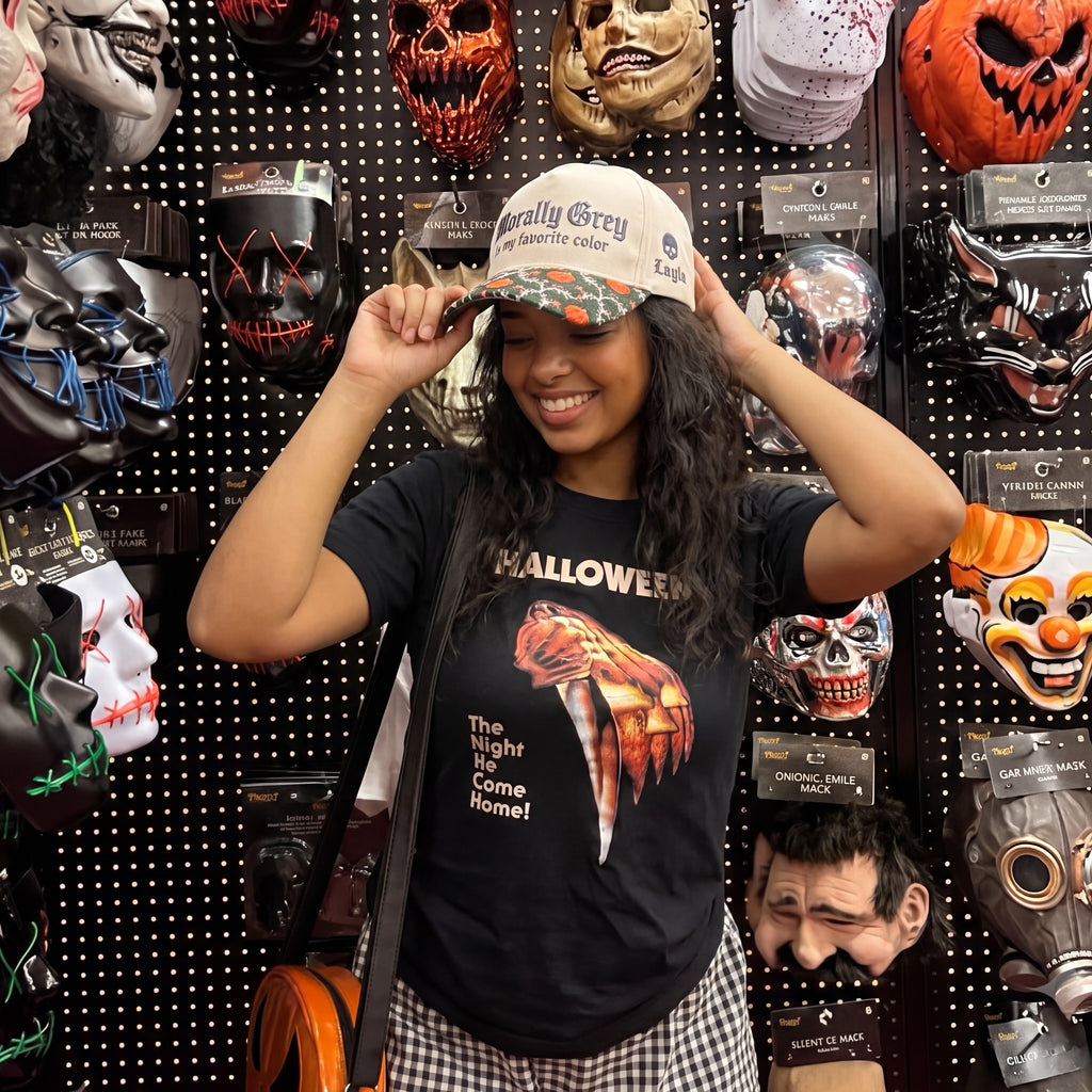 Morally Grey Tapestry Brim Hat