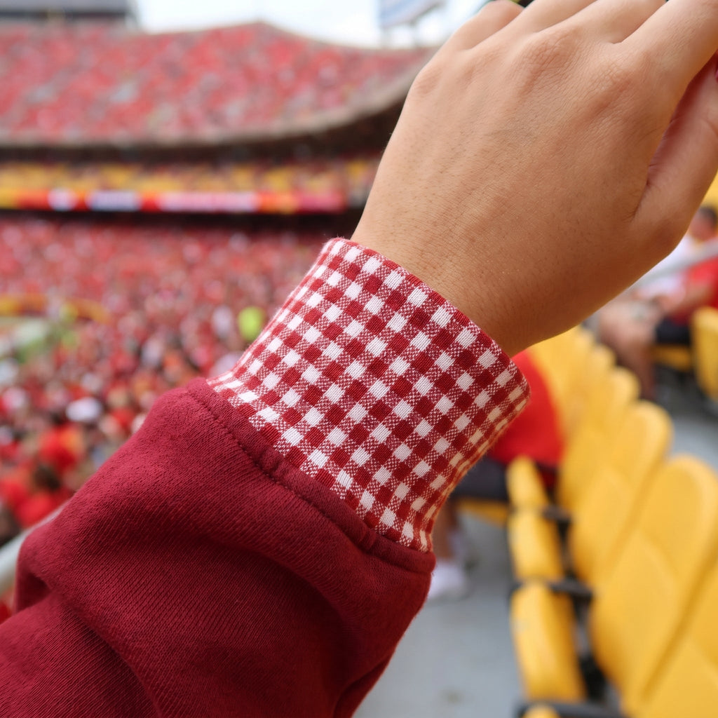Build Your Own Team — Custom Gingham Mockneck